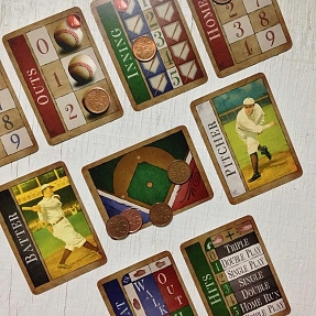 Baseball card game - Famous...