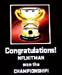 DD II NFLHITMAN CHAMPION!