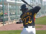 Soft toss with McCutchen