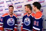 The three young Oilers.