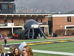 Inflatable entrance helmet.