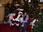 Kids at the Mall with Santa