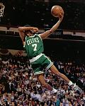 Dee Brown with the winning...