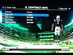 Madden 12 Cam contract info