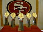 49ers Trophies