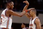 Danny Manning and Mark Jackson