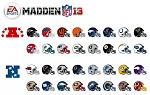 madden 13 32 teams logo