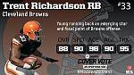 Trent Richardson RB #33...