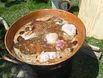 Juicy Carnitas being cooked