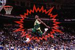 Shawn Kemp  1991 Slam Dunk...