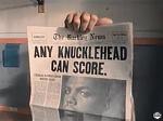 ANY KNUCKLEHEAD CAN SCORE