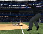 An umpire has to bail out of...