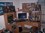 my PC desk, I also play my...