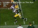 Green Bay Packer running,...