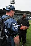 Bobby Engram signing Keggers...