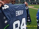 T.C. Holding up Engram Jersey